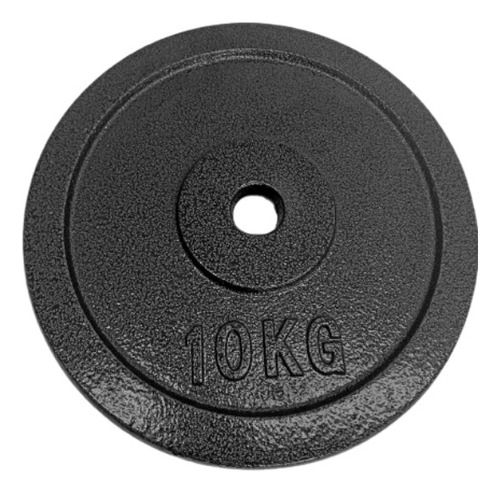 Par De Anilhas 10kg De Ferro Para Halter Academia - Dsr Cor Cinza