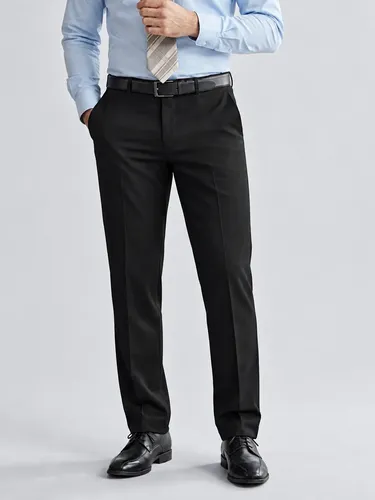 Calca Social Masculina Executivo Em Oxford Premium