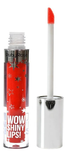 ¡Brillo de labios Wow Shiny Lips! - Rosa rubí - 054 Color rojo - 054