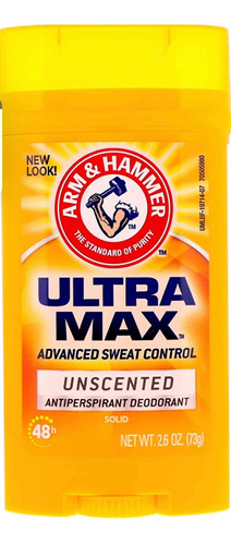 Antitranspirante stick Arm & Hammer ultra max unscented unscented