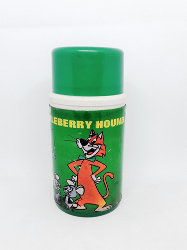 Yh Antiguo Thermo Huckleberry Hannah Barbera Años 80 Yogui