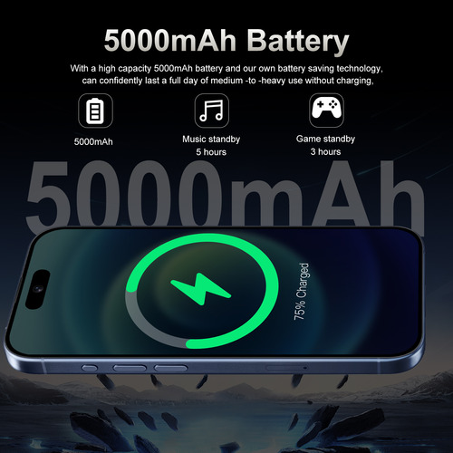 G15 Pro Unlocked Cell Phone 128gb+6gb 5g Dual Sim Smartphone Android 11 5000mah