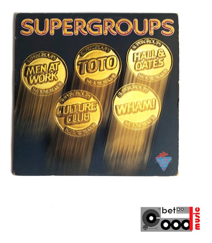 Lp Supergroups - Toto, Wham!, Men At Work, Culture Club...
