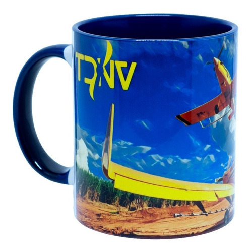 Imagem 1 de 3 de Caneca Aviação Agrícola Tdnv - Airtractor E Ipanema
