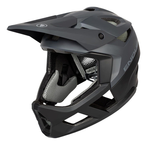 Casco Ciclismo Mtb Integral Unisex Mt500 Full Face Negro Talla S/M