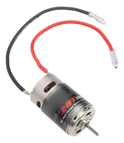 Motor Cepillado 390 Rc 28t, Alta Torsión Y Bajo Nivel De Rui