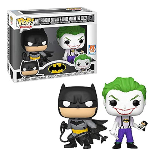 Figuras Pop! Batman & Joker White Knight - Edición Exclusiva