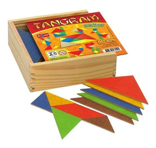 Blocos Lógicos Pulo Gato Tangram Torre Inteligente Escala