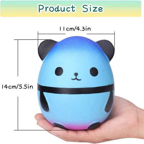 Panda Grande Squishies Fidget Toys Galaxy