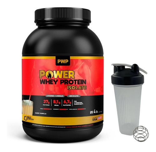 Proteína Pwp Power Whey Protein Isolate 4lb Cibeles