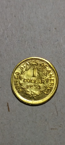 Moneda  Dólar 1853