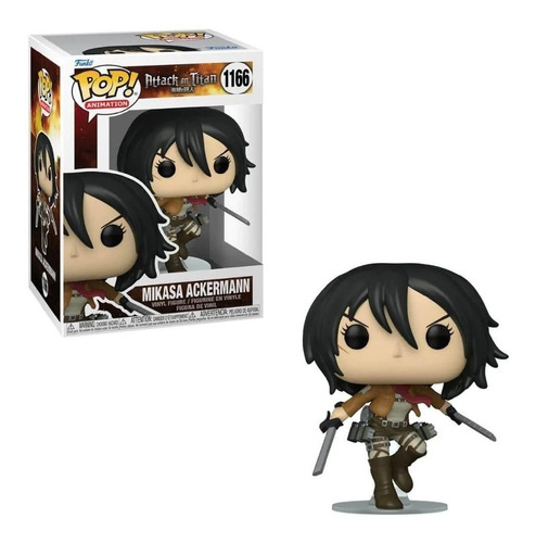 Funko Pop Attack On Titan Mikasa Ackerman 