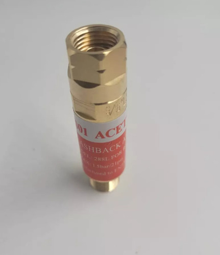 Válvula Antirretroceso Regulador Acetileno-propano