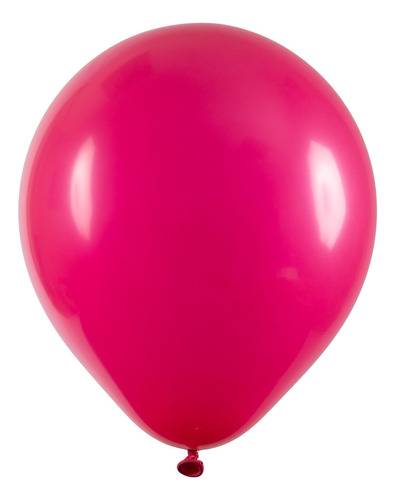 Balão Bexiga Redondo 16 Fucsia - 12 Unidades - Art Latex