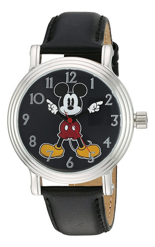 Reloj Mujer Disney W002757 Cuarzo Pulso Negro Just Watches