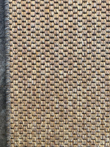 Imagen 6 de 8 de Alfombra Simil Yute Rustica Beige Sisal 150x200cm