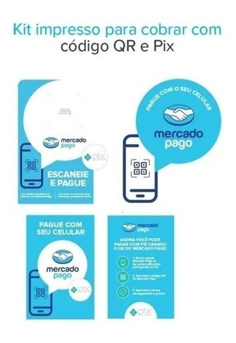 Qr Code Pix Do Mercado Pago + Máquina Promoção Frete Grátis