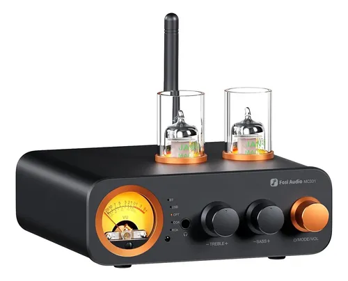 Fosi Audio MC331 真空管ハイブリッドアンプ Bluetooth Fosi Audio Mc331 Amplificador Integrado De Tubo Con Dac, De