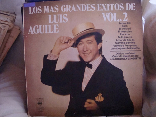 Vinilo Luis Aguile Grandes Exitos Luis Aguile Volumen 2 M2 