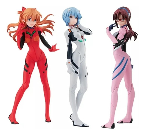 Figura Neon Genesis Evangelion Rei Asuka Mari - Miltienda