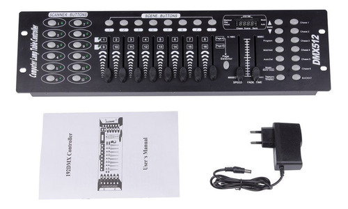 Controlador Dmx 192 Canales Luces Dj Consola 512 + Cable Xlr