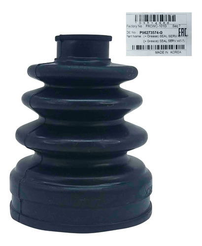 Imagen 2 de 10 de Kit Goma Guardapolvo Triceta Optra Limited Desing Original