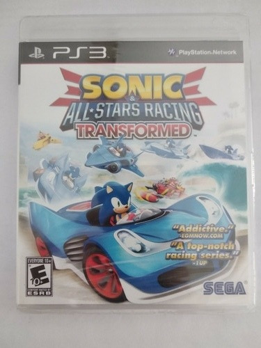 Sonic All Stars Racing Transformed Ps3 Juego Fisico Sellado