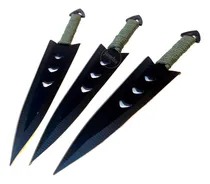 Comprar Cuchillo Táctico Para Lanzar Kunai 3 Cuchillos Con Funda
