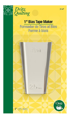 Formador Dritz Tiras Bies En Tarjetas Color Plateado