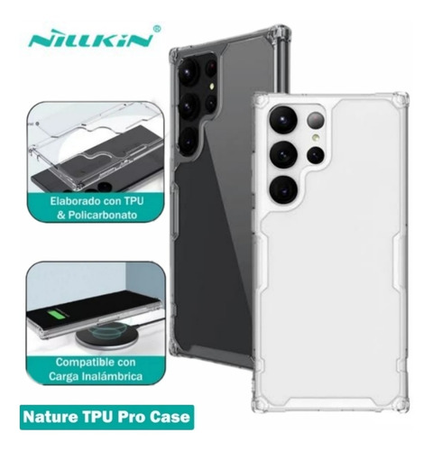 Case Funda Nillkin Nature Pro Tpu Para Samsung S23 Ultra