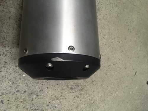 Imagen 2 de 3 de Protector De Tubo De Escape Suzuki Vstrom Dl 1000 Usado !