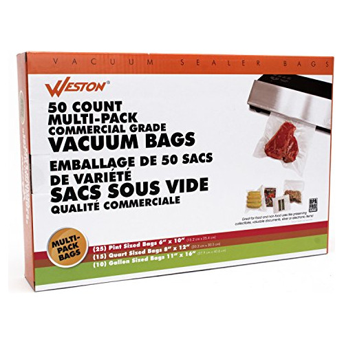 Weston Products *******-w Weston Brands Vacuum Sealer Bags, 