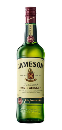 Imagen 3 de 4 de Whisky Jameson Irlandes Botella 750ml Ml Triple Destilado