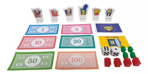 Monopoly The Simpsons Toyco