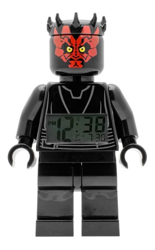 Star Wars Lego Figura Darth Maul Reloj Despertador 20cm