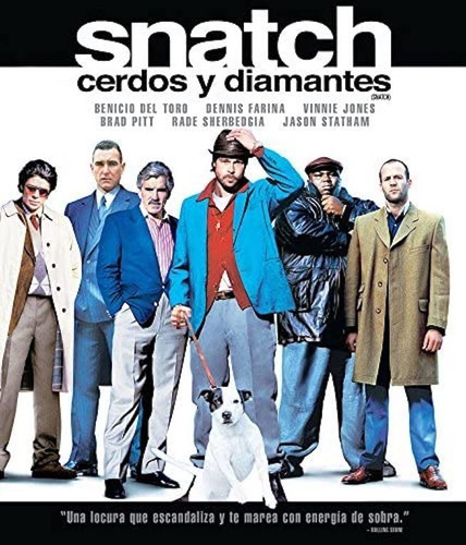 Snatch Cerdos Y Diamantes Brad Pitt Pelicula Blu-ray