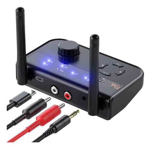 Bluetooth Transmitter Receiver Emuteck Long Range 2-in-1