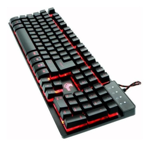 Imagen 2 de 3 de Teclado Gamer Xtech Revenger Xtk-520s Rgb Usb Español