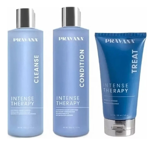 Pravana Kit Intense Therapy Shampoo + Acondicionador + Mask