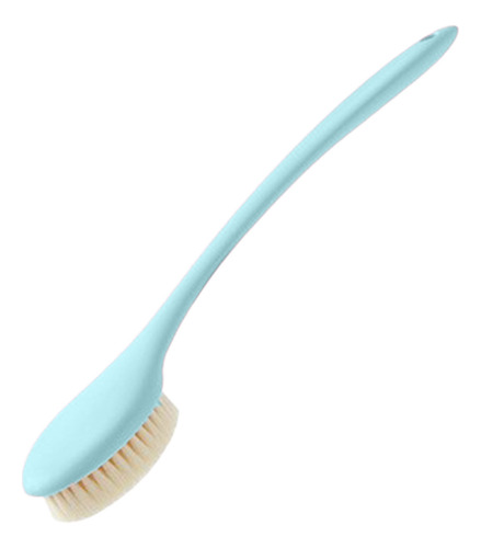 Cepillo Corporal De Mango Largo Con Cerdas Suaves Para Baños