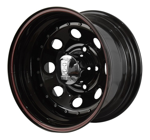 Llantas Camioneta Rodado 16x8 Modular Negra Chevrolet 6x139