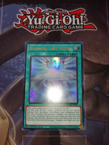 Numbers Last Hope Yu-gi-oh! Original Konami