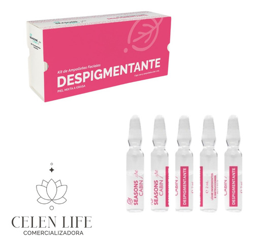 Kit Ampolletas Faciales Despigmentante 2ml C/u