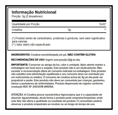 Creatina 250g (creapure®) - Original Growth Supplements