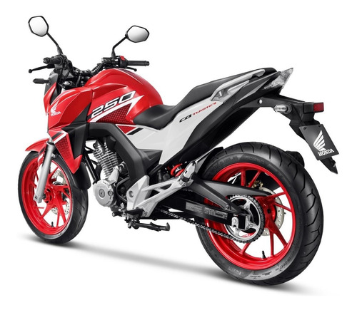 Imagem 4 de 8 de Honda Cb 250f Twister Abs 2022 - Vermelho