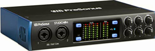 Presonus Studio 68c 6x6, 192 Khz, Usb Audio Interface With