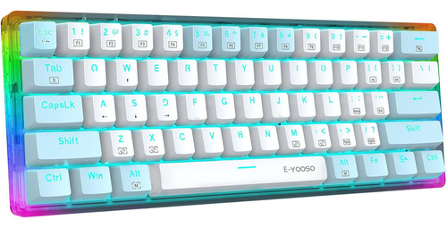 Teclado Mecánico Para Juegosal60%:yoosoz-11tconilumina.oixc1