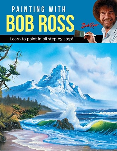 Book : Painting With Bob Ross Learn To Paint In Oil Step By.