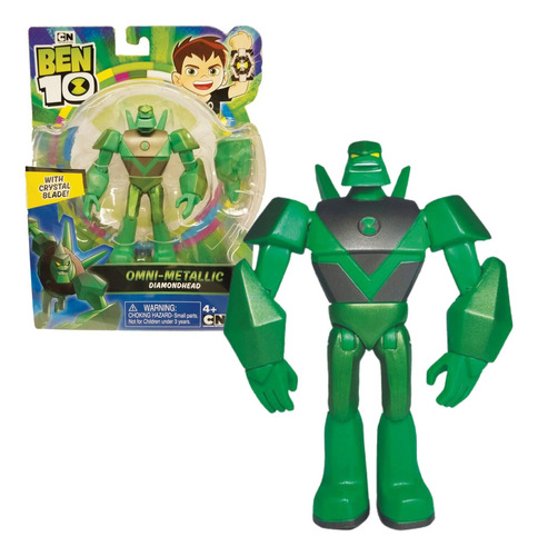 Figuras De Ação Ben 10 - Diamante Metálico - Brinquedo Sunny