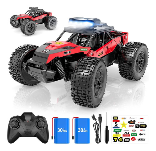 Haijon 1:20 25 + Kmh 2wd De Alta Velocidad Rc Coche Con Faro